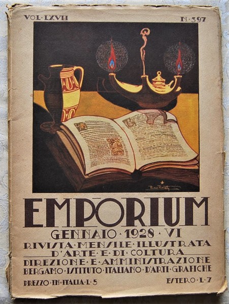 EMPORIUM NUMERO 397 GENNAIO 1928.