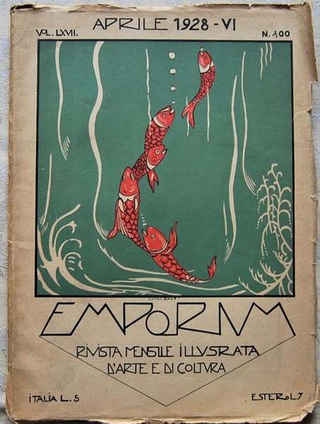 EMPORIUM NUMERO 400 APRILE 1928.