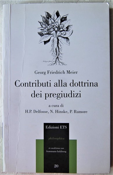 CONTRIBUTI ALLA DOTTRINA DEI PREGIUDIZI.