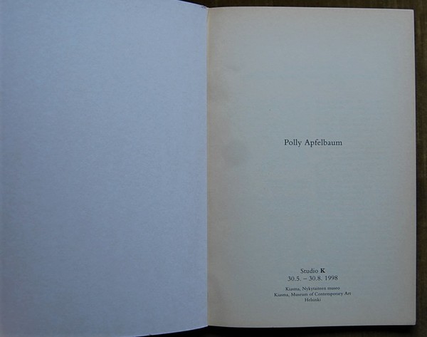 POLLY APFELBAUM.