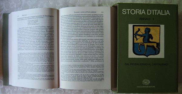 STORIA D'ITALIA. ANNALI 1. DAL FEUDALESIMO AL CAPITALISMO.