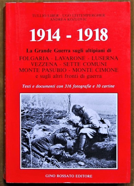 1914 1918. LA GRANDE GUERRA SUGLI ALTIPIANI DI FOLGARIA, LAVARONE, …