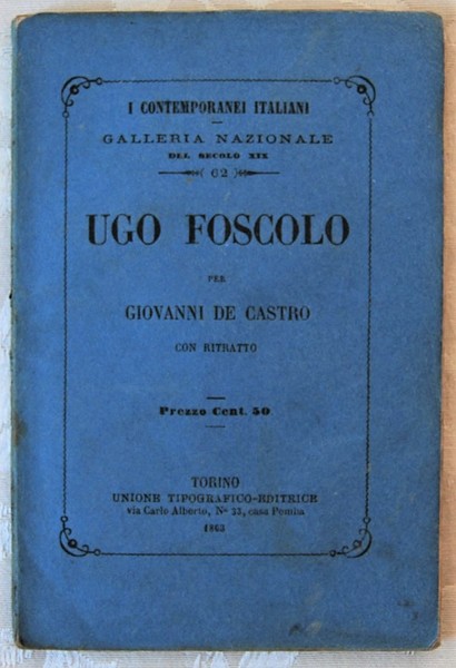 UGO FOSCOLO.