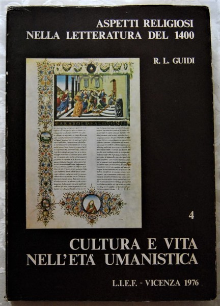 CULTURA E VITA NELL'ETA' UMANISTICA.