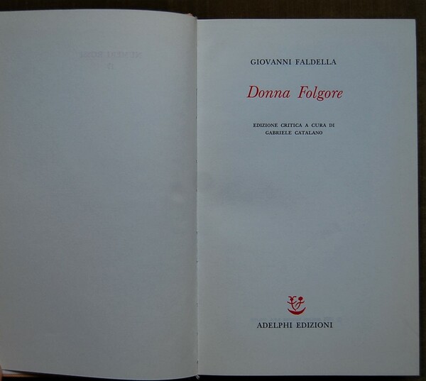 DONNA FOLGORE.