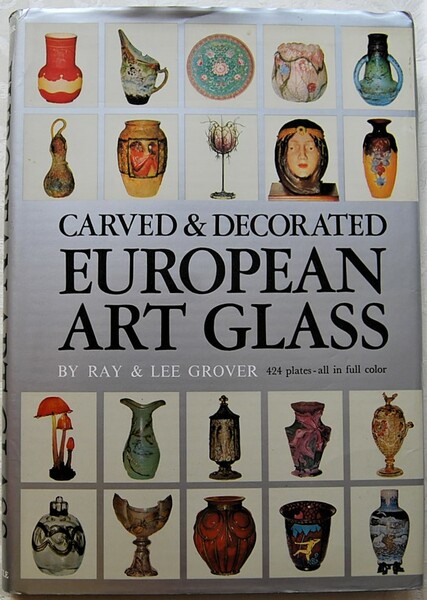 CARVED & DECORATED EUROPEAN ART GLASS.
