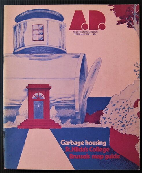 AD ARCHITECTURAL DESIGN. FEBRUARY 1971.