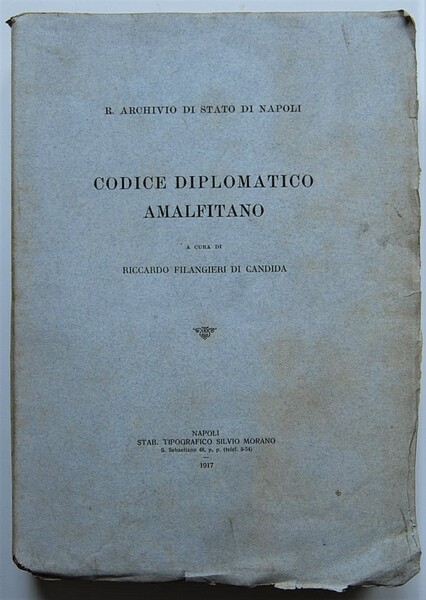 CODICE DIPLOMATICO AMALFITANO.