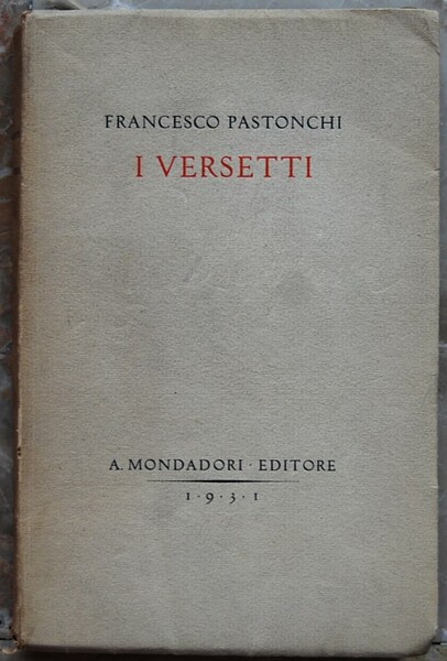 I VERSETTI.