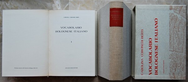 VOCABOLARIO BOLOGNESE ITALIANO.