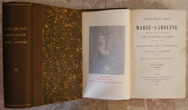 CORRESPONDANCE INEDITE DE MARIE CAROLINE REINE DE NAPLES ET DE …