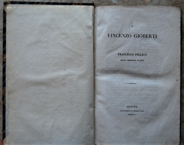 A VINCENZO GIOBERTI.