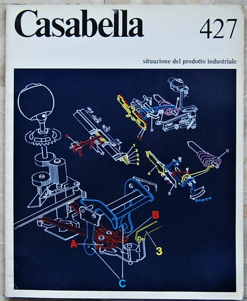 CASABELLA. NUMERO 427. LUGLIO AGOSTO 1977.