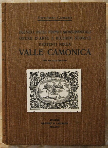 ELENCO DEGLI EDIFICI MONUMENTALI OPERE D'ARTE E RICORDI STORICI ESISTENTI …