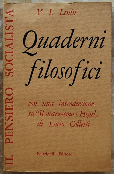 QUADERNI FILOSOFICI.