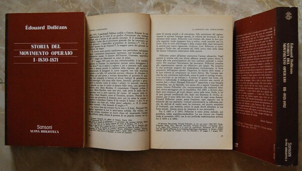 STORIA DEL MOVIMENTO OPERAIO.