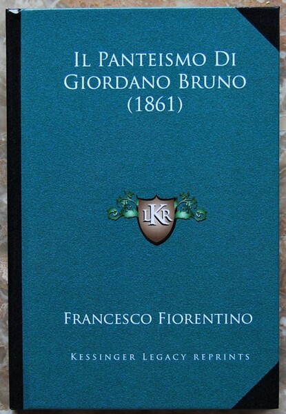 IL PANTEISMO DI GIORDANO BRUNO.