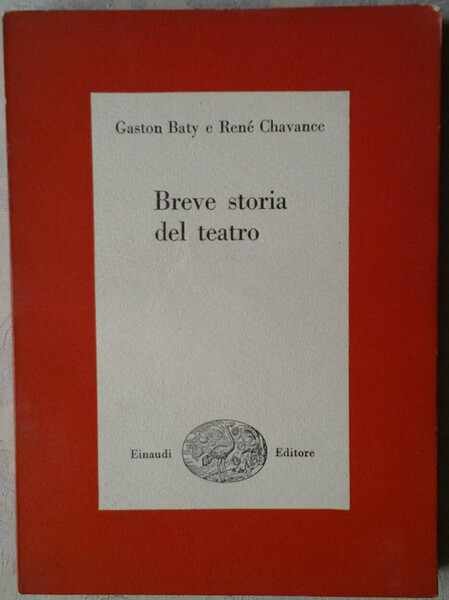 BREVE STORIA DEL TEATRO.