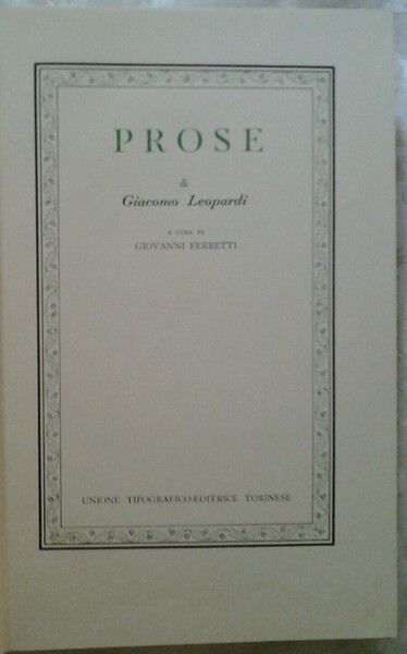 PROSE.