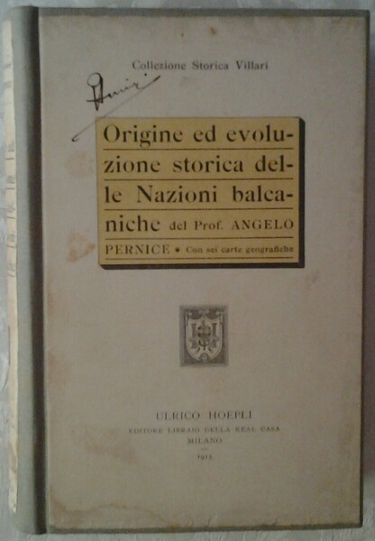 ORIGINE ED EVOLUZIONE STORICA DELLE NAZIONI BALCANICHE.