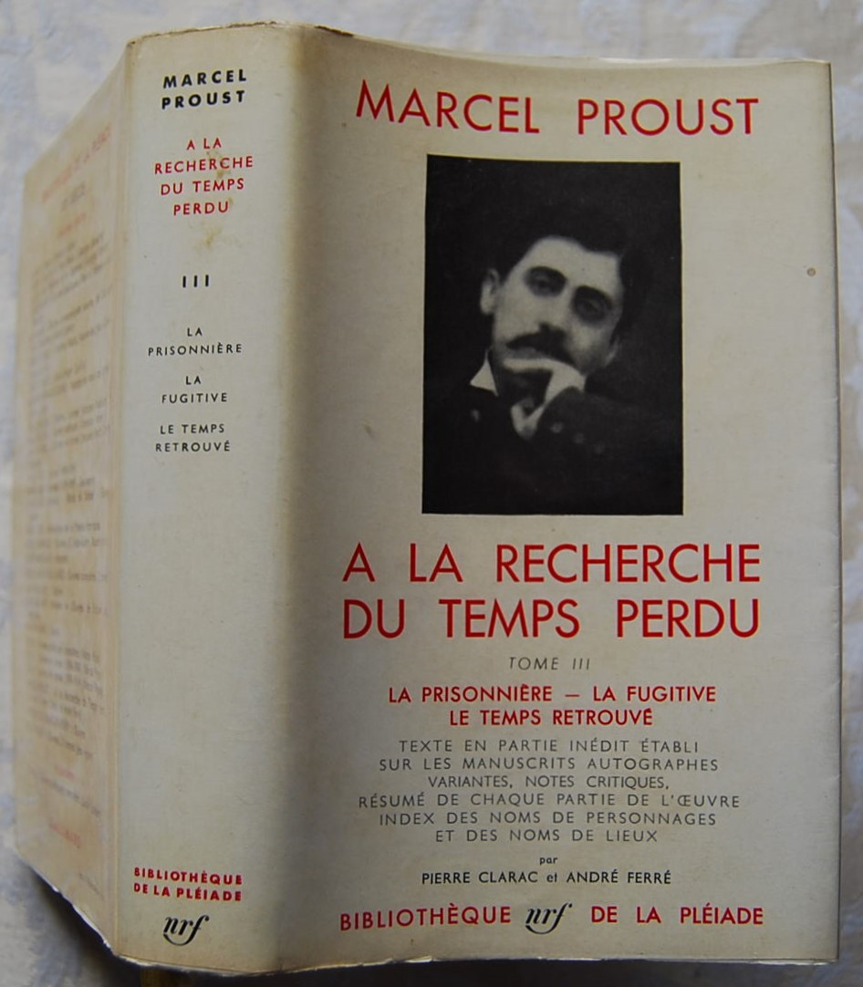 A LA RECHERCHE DU TEMPS PERDU. TOME III.