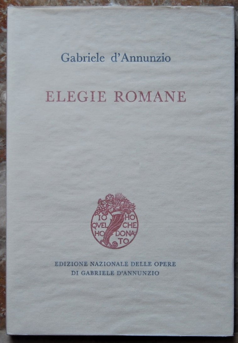 ELEGIE ROMANE.