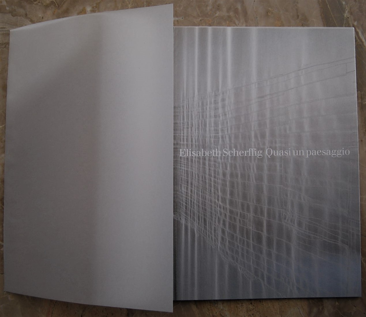 ELISABETH SCHERFIGG. QUASI UN PAESAGGIO.