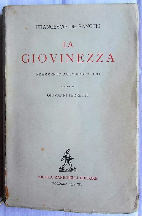 LA GIOVINEZZA. FRAMMENTO AUTOBIOGRAFICO.