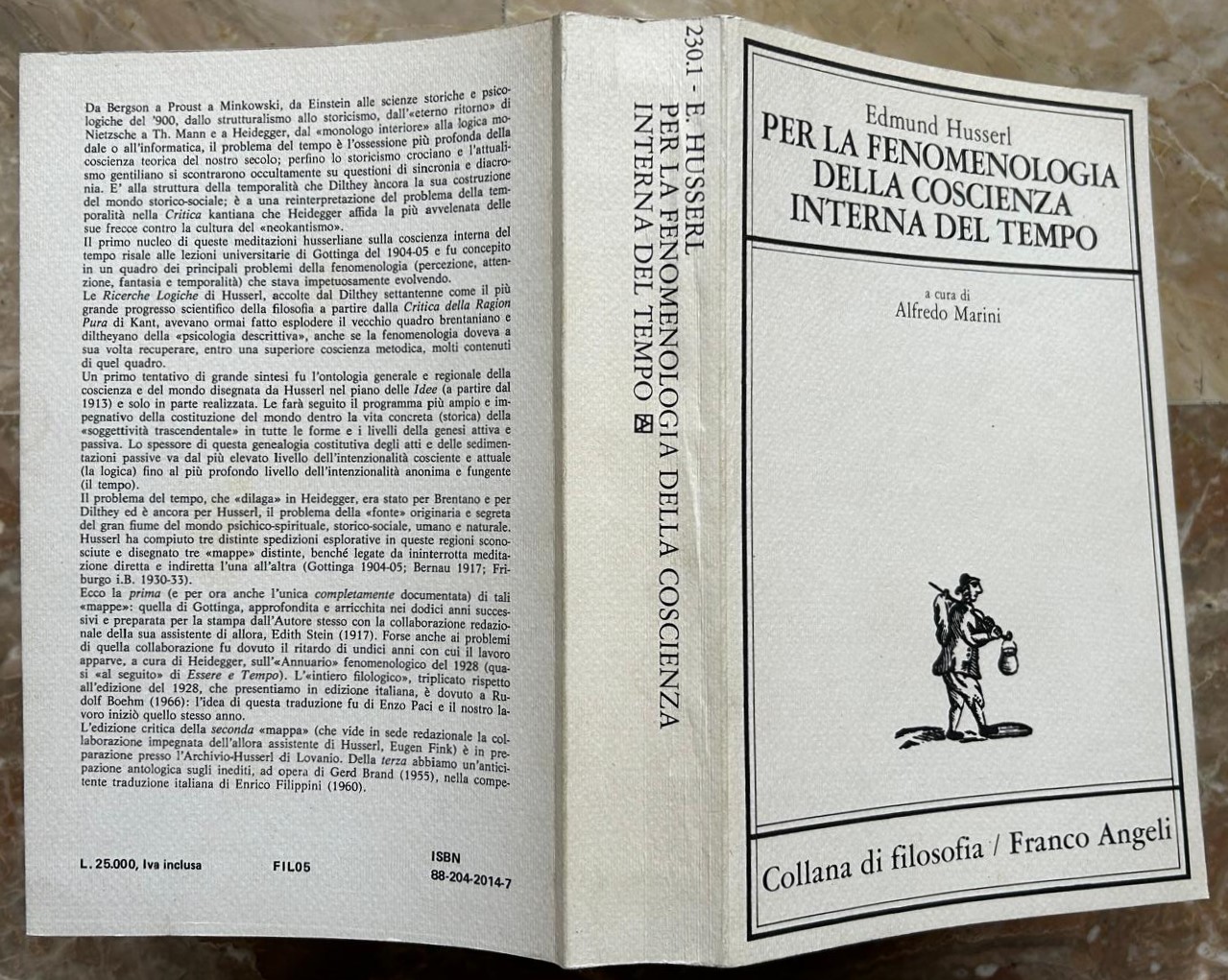 PER LA FENOMENOLOGIA DELLA COSCIENZA INTERNA DEL TEMPO.