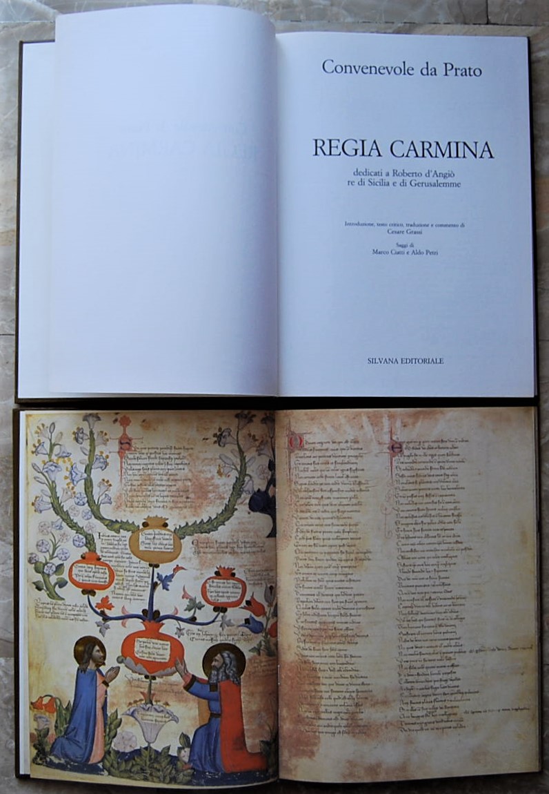 REGIA CARMINA. DEDICATI A ROBERTO D'ANGIO', RE DI SICILIA E …