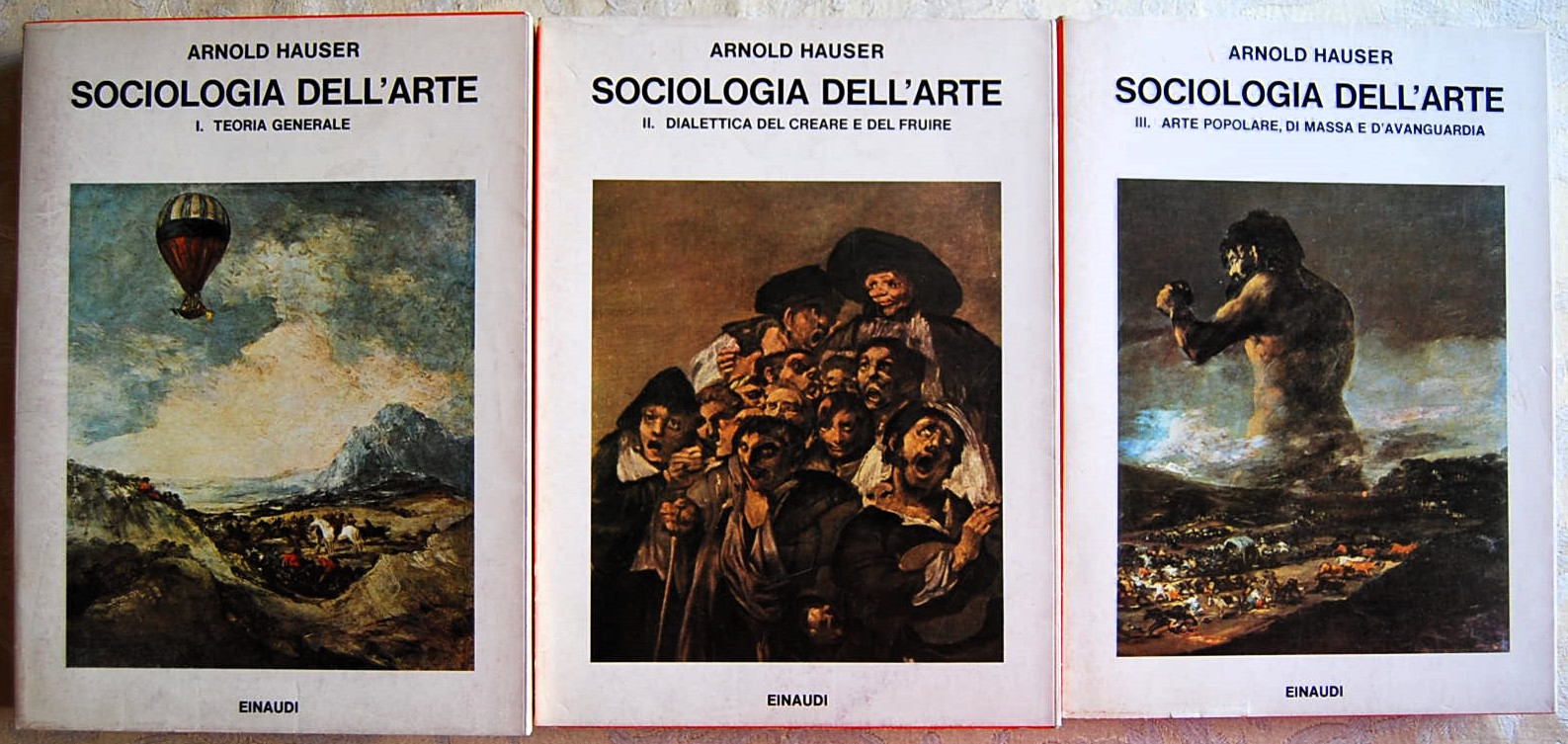 SOCIOLOGIA DELL'ARTE.