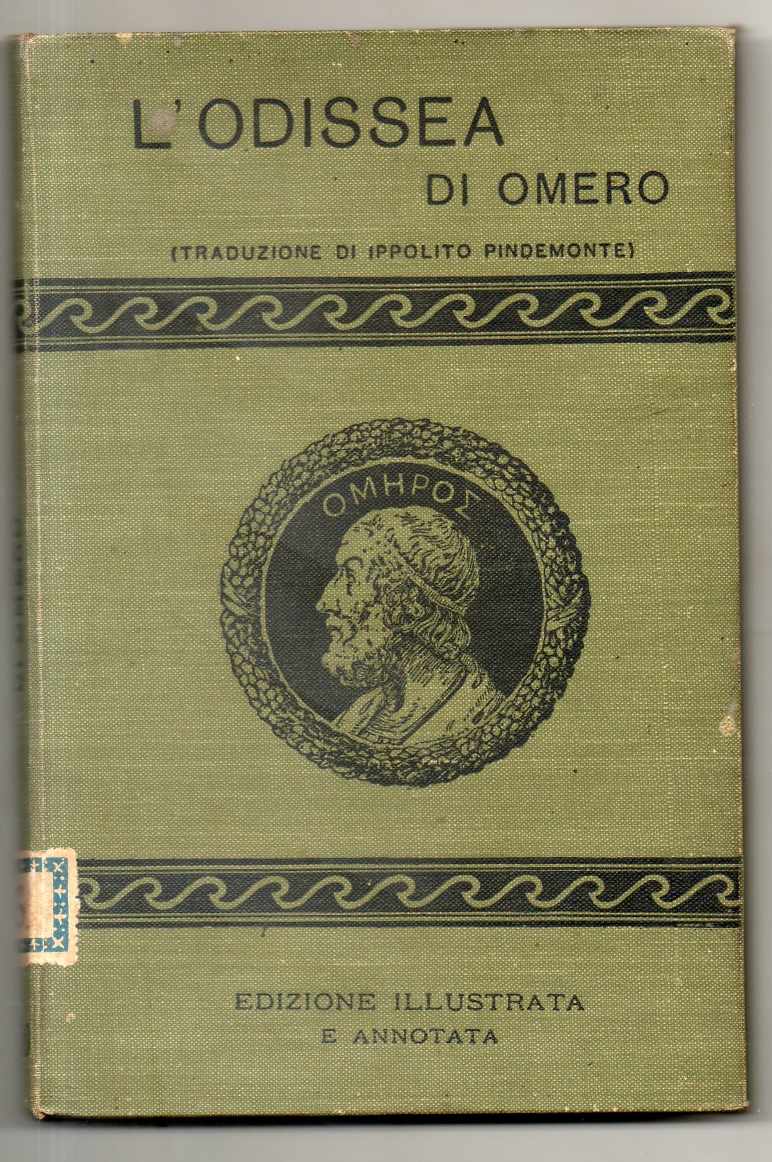 L'ODISSEA DI OMERO tradotta da Ippolito Pindemonte, note di Enrico …