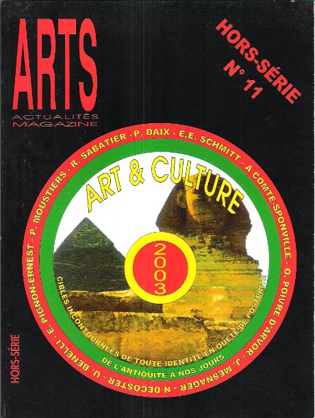 ARTS Actualités Magazine Hors Série n° 11 , Janvier 2003 …