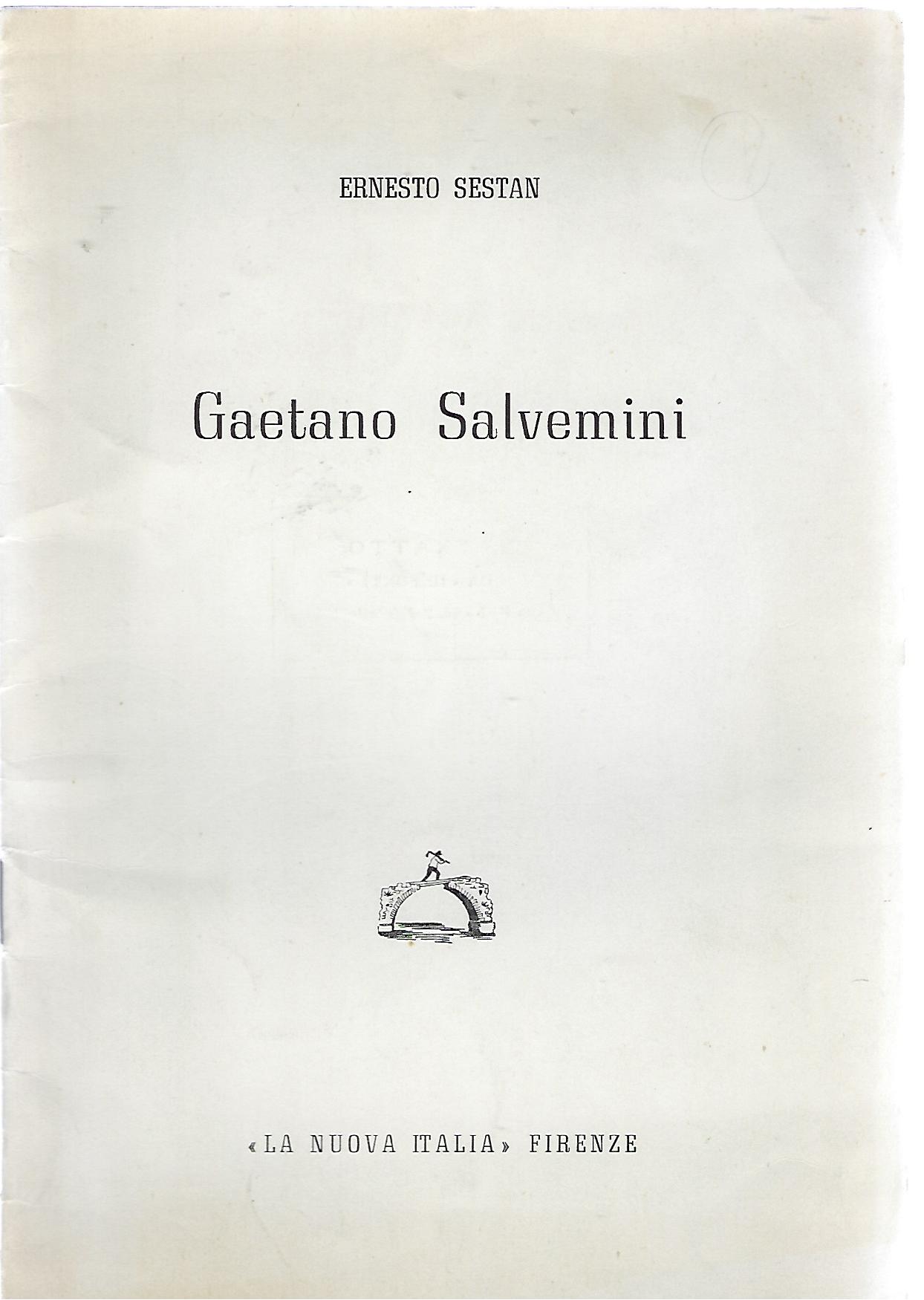 "Gaetano Salvemini"