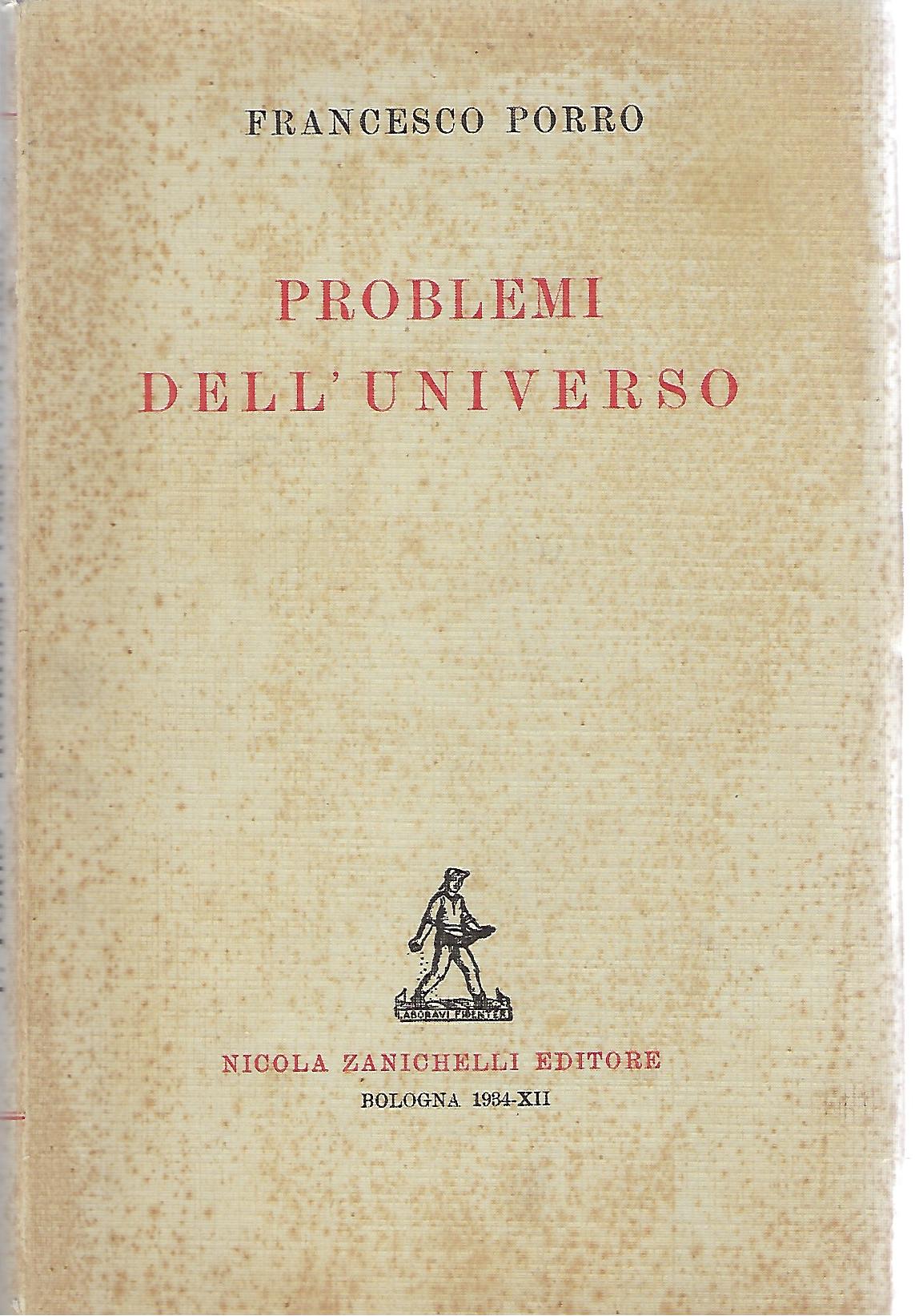 "Problemi dell'universo"