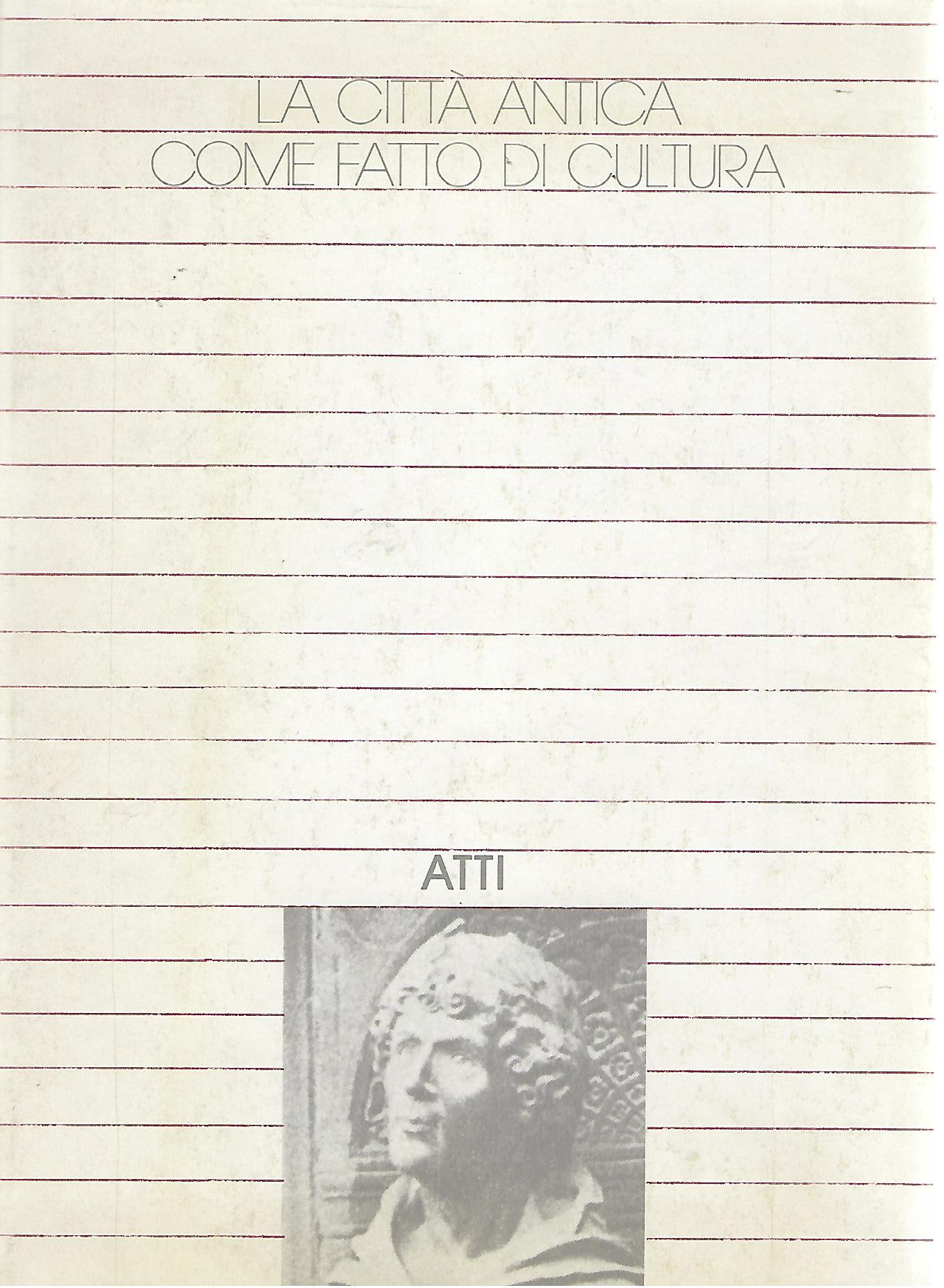 "La città antica come foto di cultura"