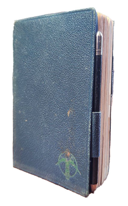 Agenda 1937 Ala Littoria S.A. Aeroporto del Littorio Roma.