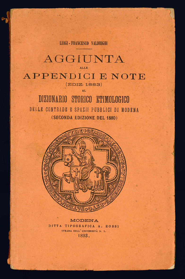 Aggiunta alle appendici e note (Ediz. 1883) al dizionario storico …