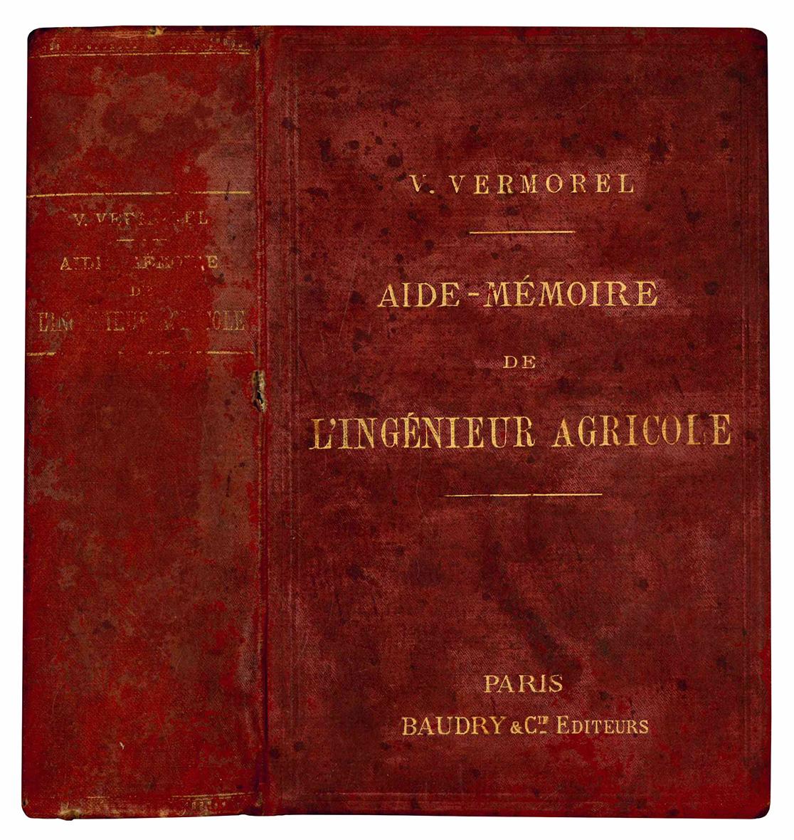 Aide-mémoire de l'ingénieur agricole a l'usage des agriculteurs et viticulteurs, …
