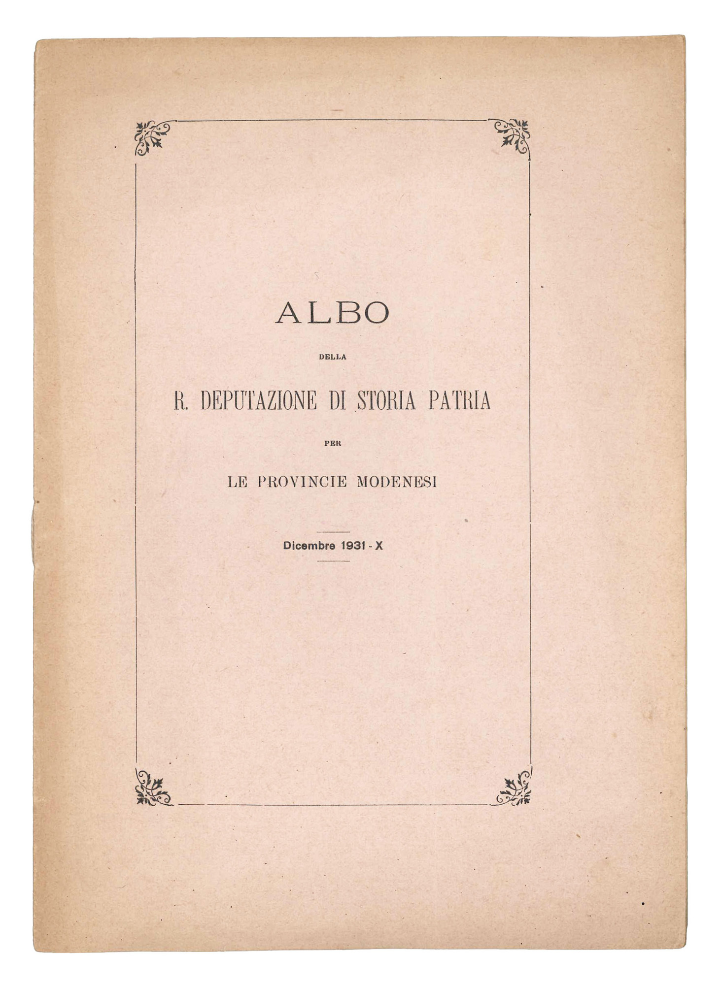 Albo della r. deputazione di storia patria per le provincie …
