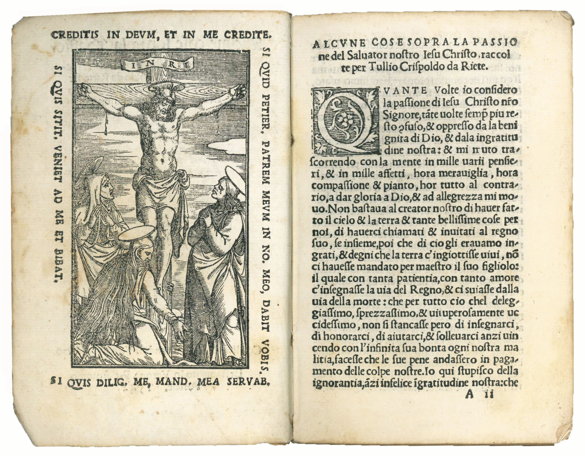 Alcune cose sopra la Passione del Salvatore Nostro Iesu Christo: …