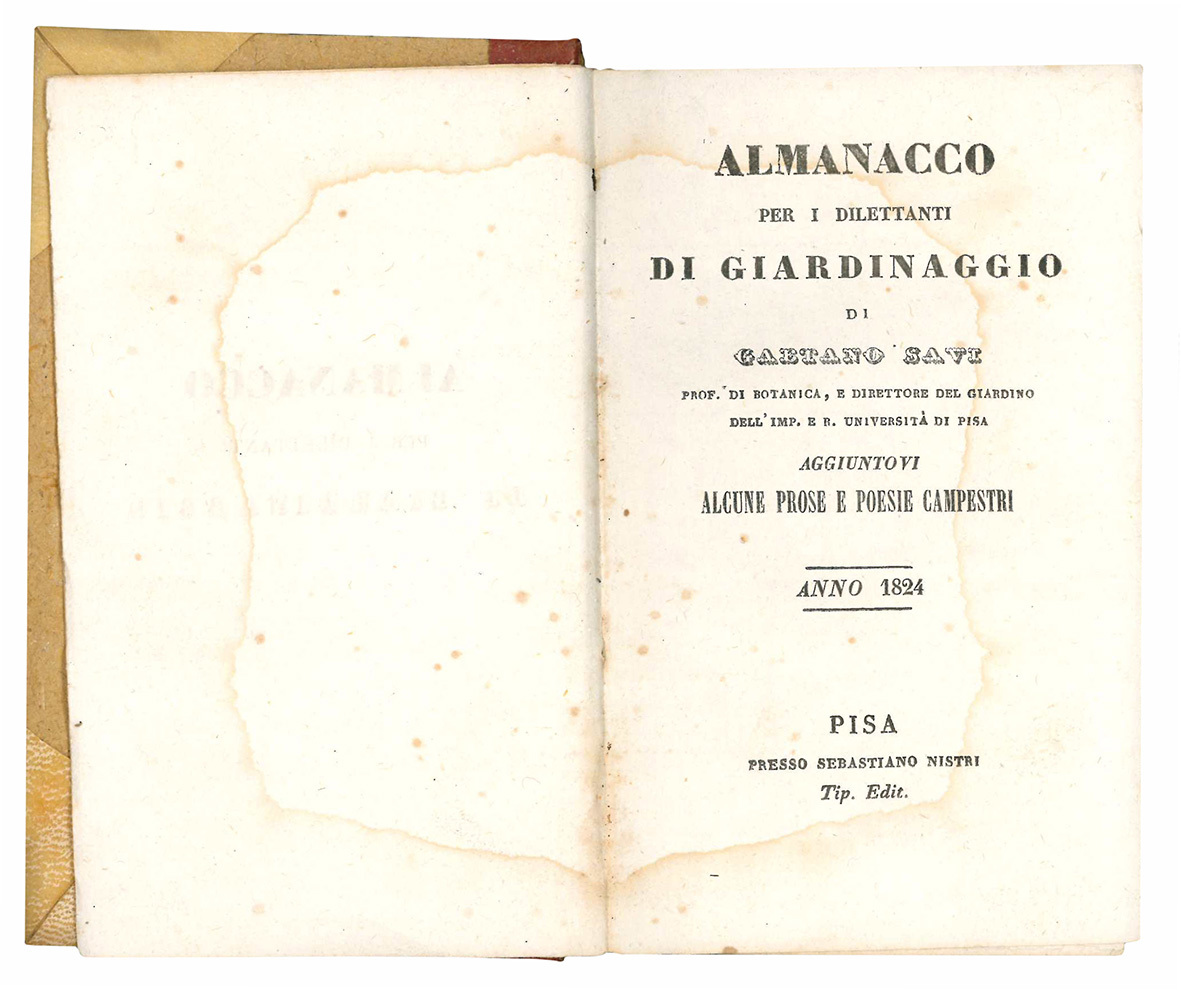 Almanacco per i giovani dilettanti di giardinaggio [...] aggiuntovi alcune …