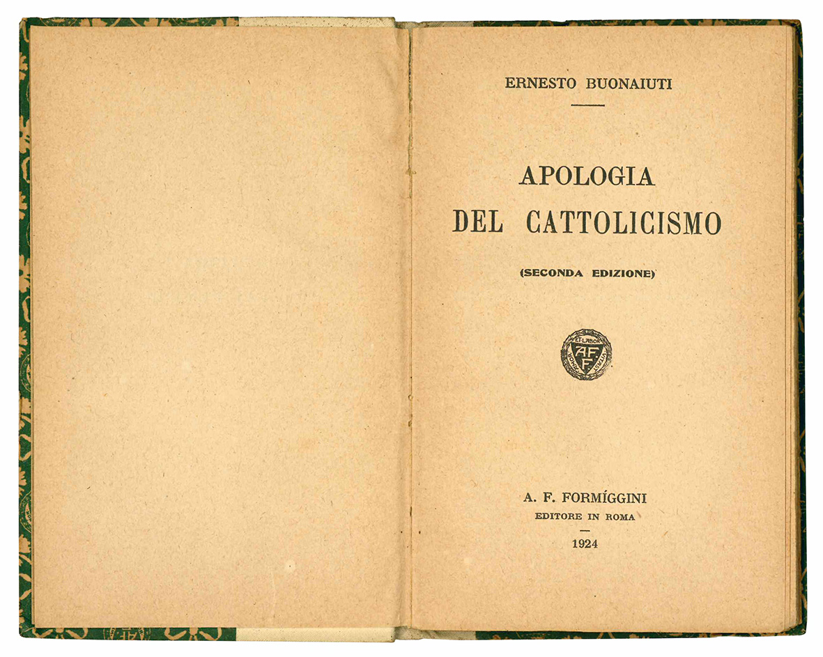 Apologia del Cattolicismo. (Seconda edizione).