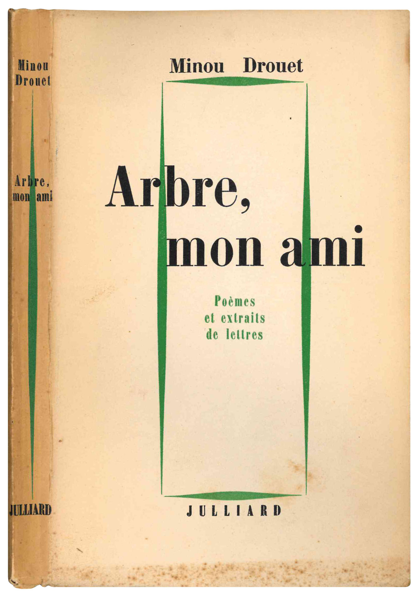 Arbre, mon ami. Poèmes et extraits de lettres.