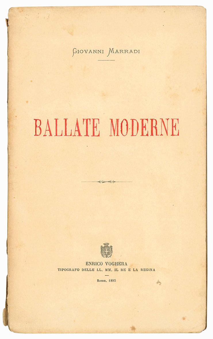 Ballate moderne.