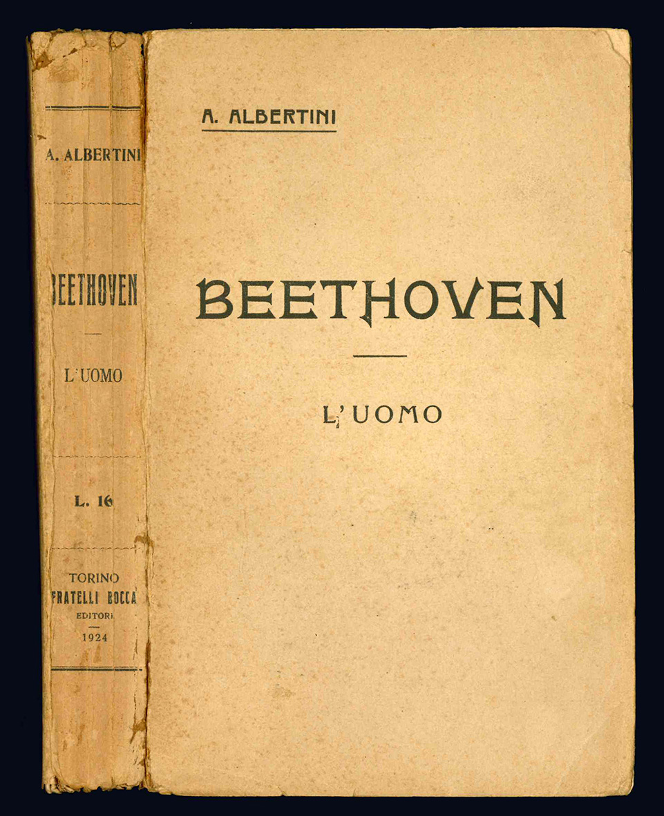 Beethoven. L'uomo. (Con 15 tavole fuori testo).