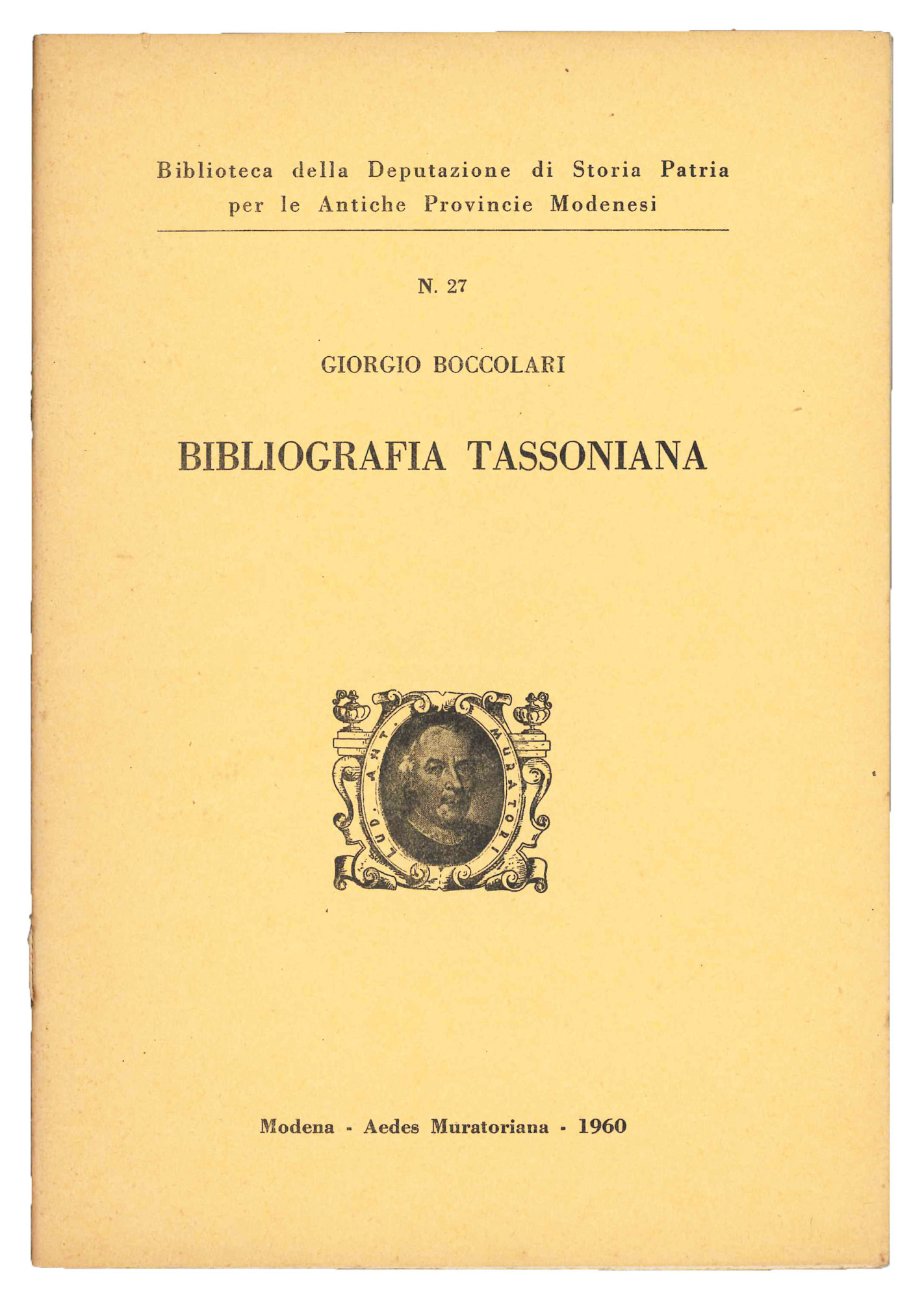 Bibliografia Tassoniana.