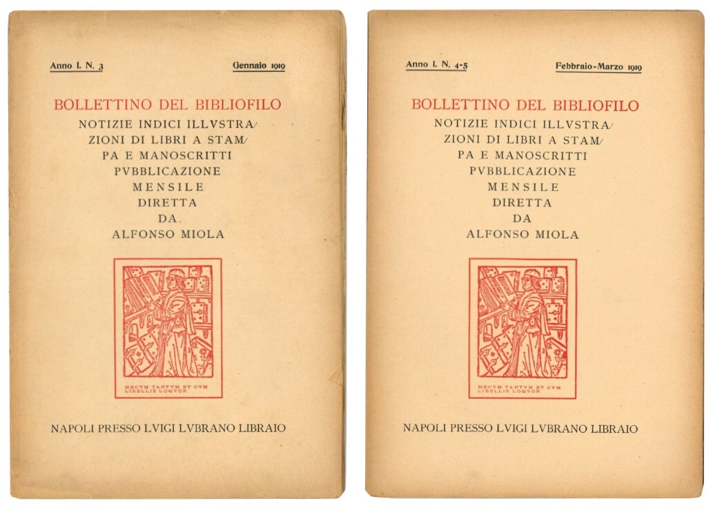 Bollettino del bibliofilo: notizie, indici, illustrazioni di libri a stampa …