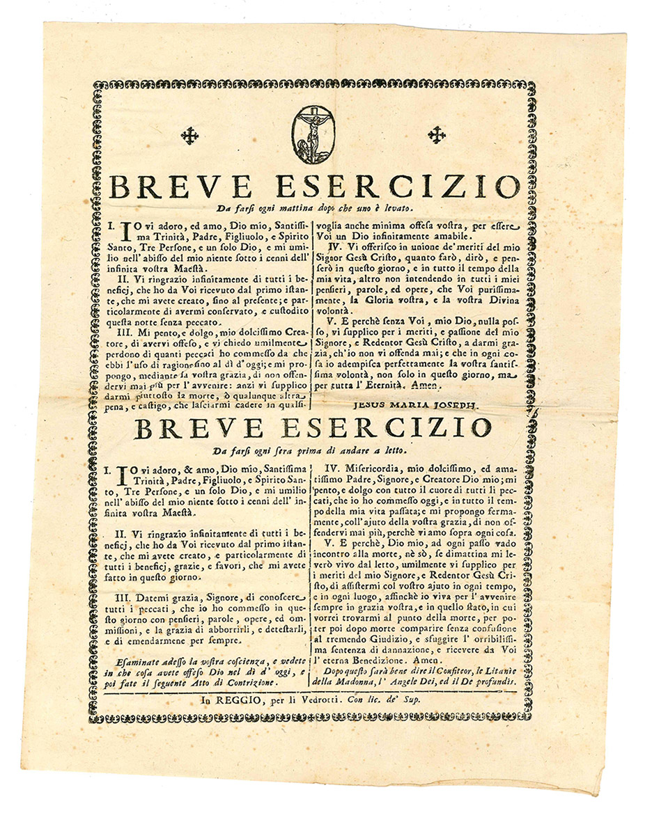 Breve esercizio da farsi ogni mattina dopo che uno è …
