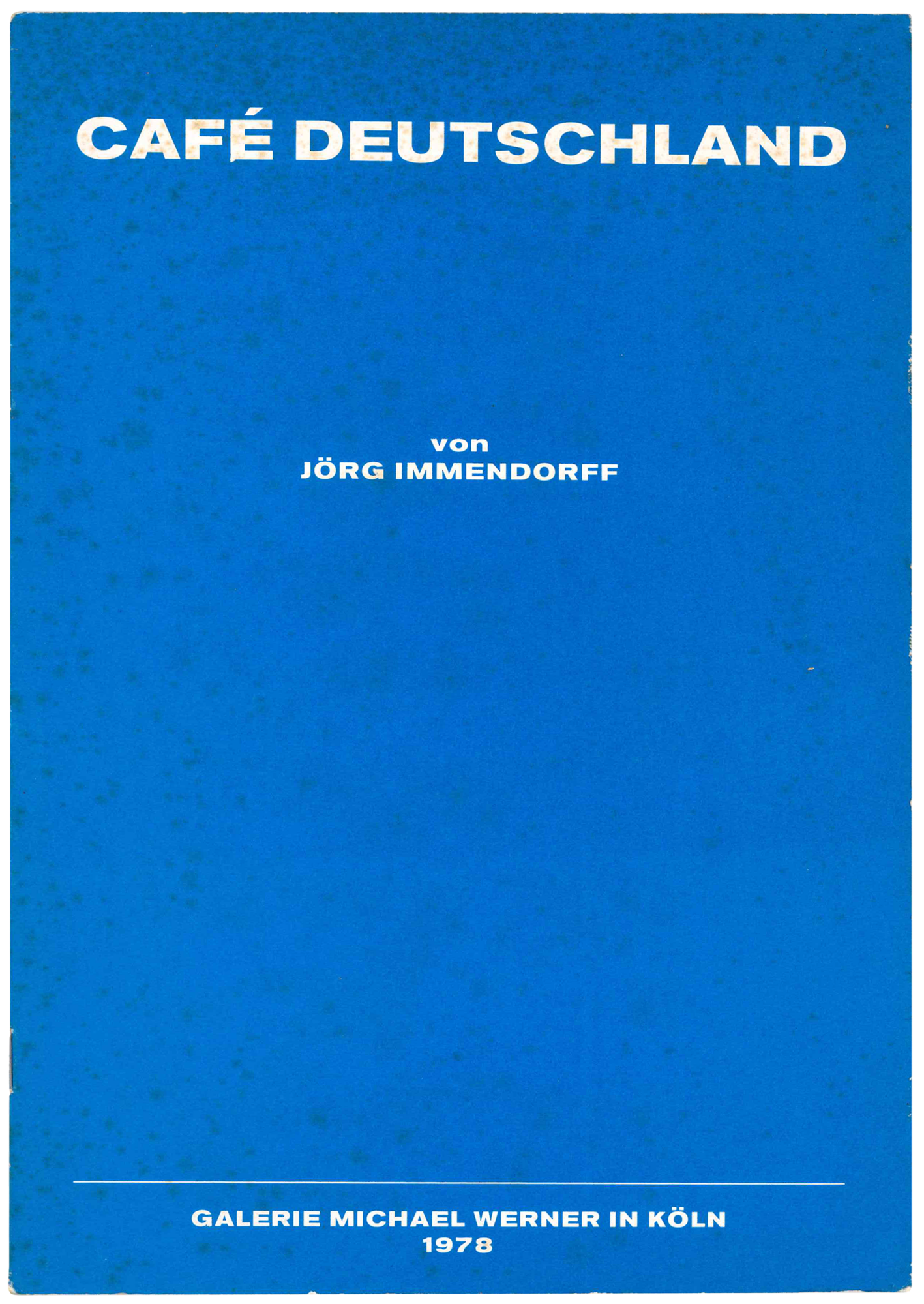 Café Deutschland von Jörg Immendorff.